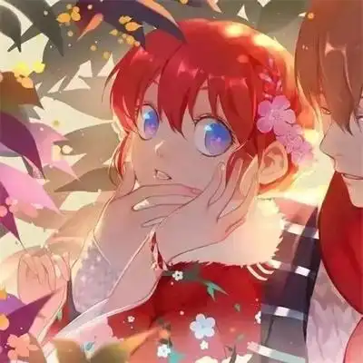 跨年头像情侣恩爱动漫新年情侣头像动漫可爱