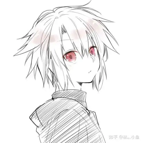 动漫男生头像二