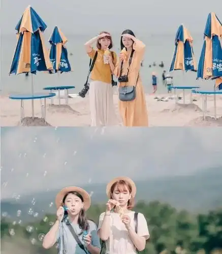 最全闺蜜合照攻略来啦,快拉上闺蜜来看看~_姿势