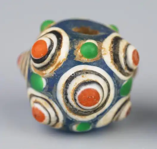 战国 蜻蜓眼琉璃珠