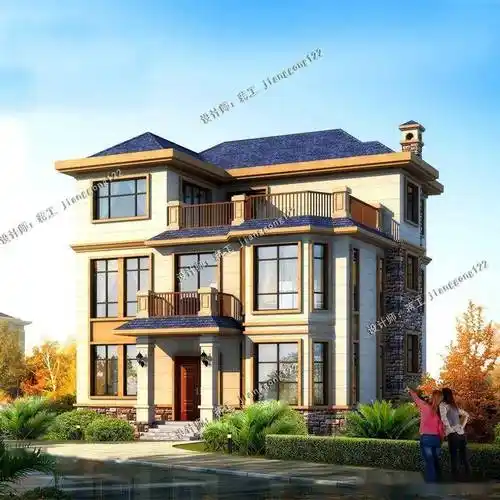 建房路漫漫3款欧式风三层农村别墅带给你建房的灵感