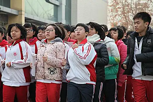 衡水中学学生跑操