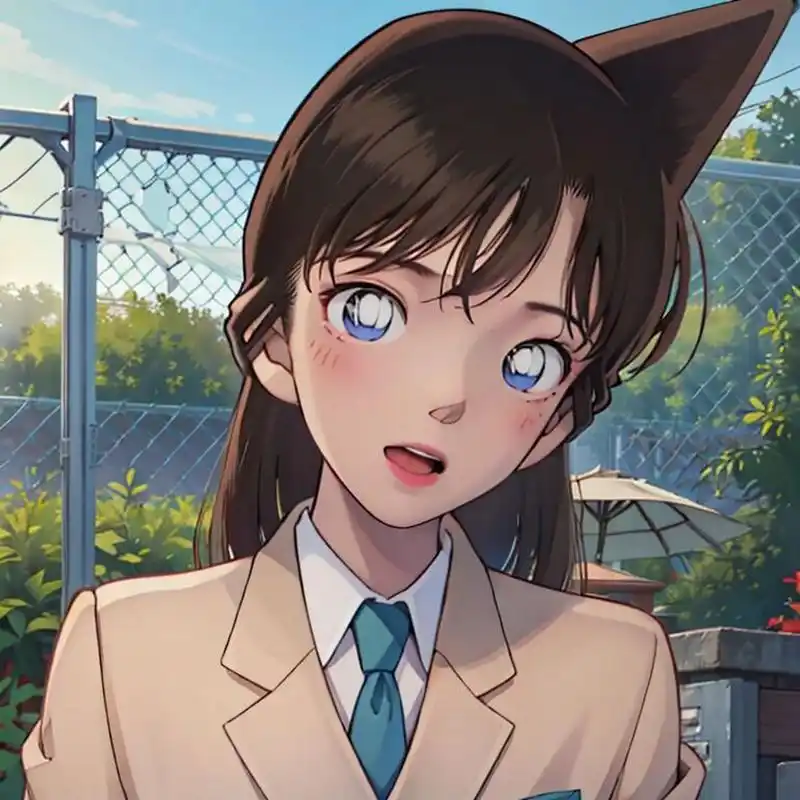 毛利兰头像重绘 #毛利兰# #名侦探柯南# #新兰# #stablediffusion