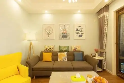 晒70平二居室简装实景图,看过的朋友都收藏了,装修时参考用