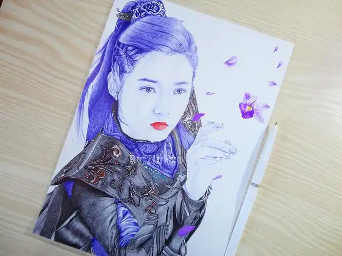 手绘《香蜜沉沉烬如霜》陈钰琪