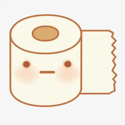 矢量可爱卫生纸素材