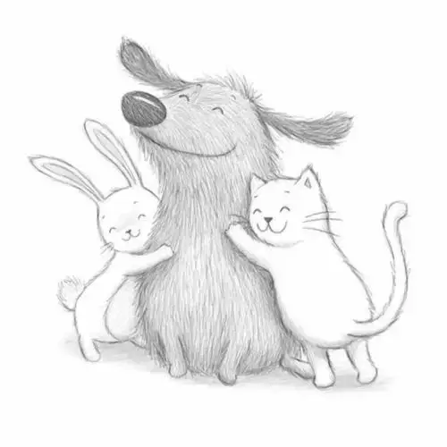 捕捉一群超萌素描小可爱