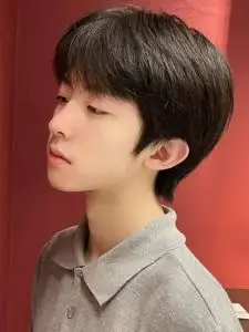 假发男短发日系帅气少年感短直发网红男士发套自然仿真蓬松全头套