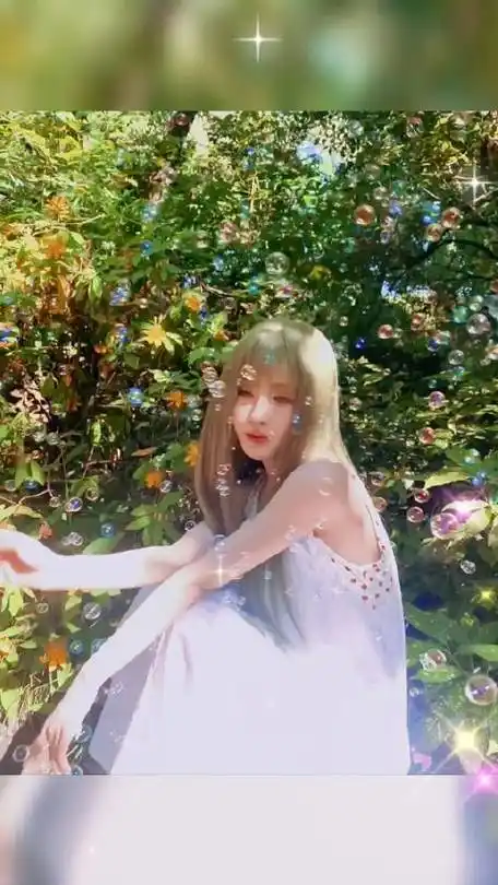 鞠婧祎绿发##鞠婧祎姜黎非##鞠婧祎绿色芭比