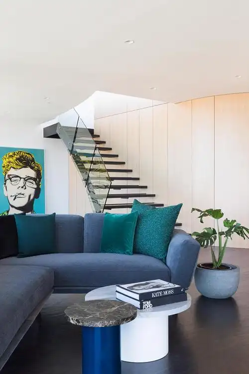 现代简约风格设计德州市中花园125平米装修效果图