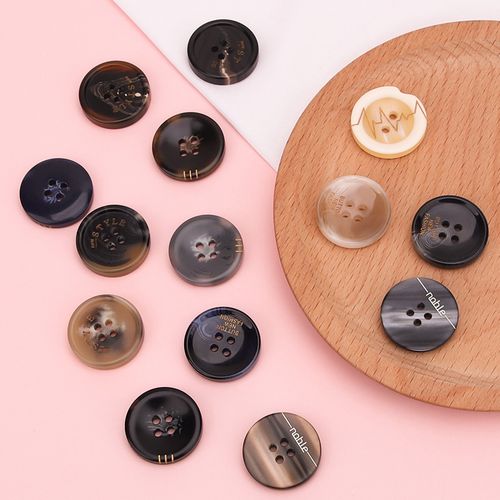 大衣新款纽扣树脂扣子高档毛呢风衣外套羊绒纽扣