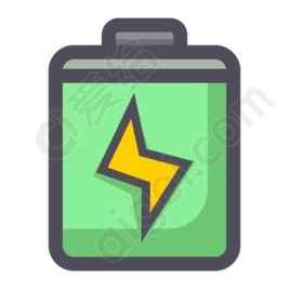 电池 电量 锂电池 (320)_图片_png - 图标 - 爱给网