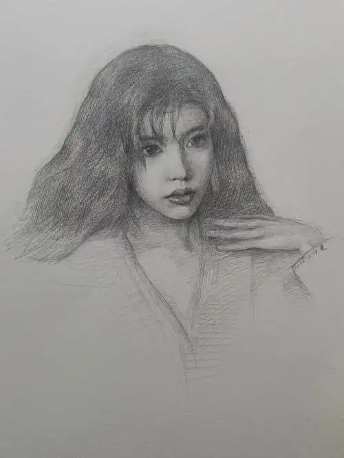 寻找小红书绘画大神  #素描  #iu李知恩