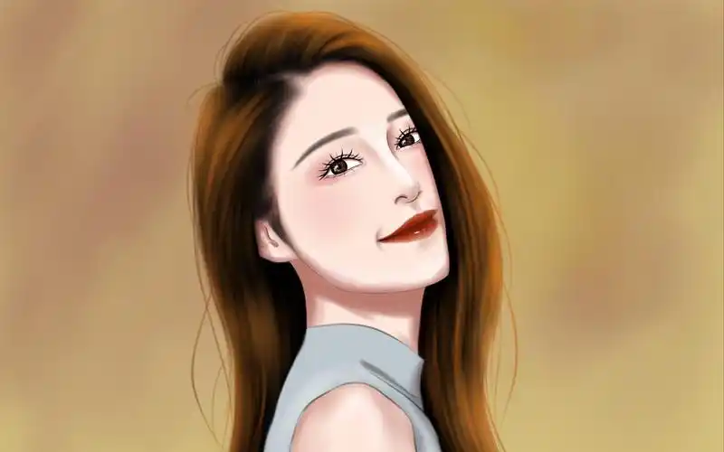 手绘李沁头像过程,约稿可私