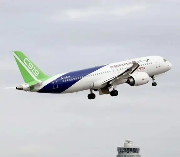 就是在这里生产国产大飞机c919的机头完成首次商飞的——横空出世中国