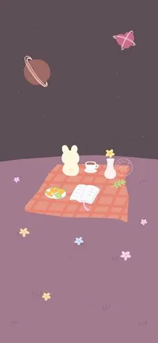 渐变纯色/手绘壁纸/聊天背景/小清新ins/油画插画/锁屏壁纸/可爱套图