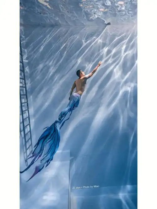 为男美人鱼贡献一些微薄之力深圳