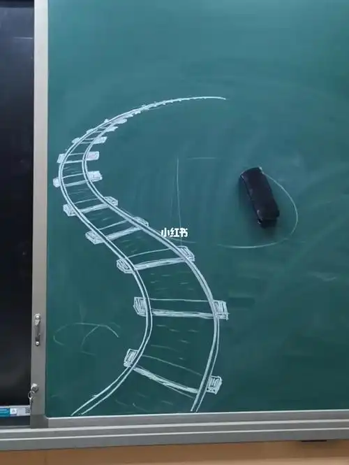 火车轨道简笔画