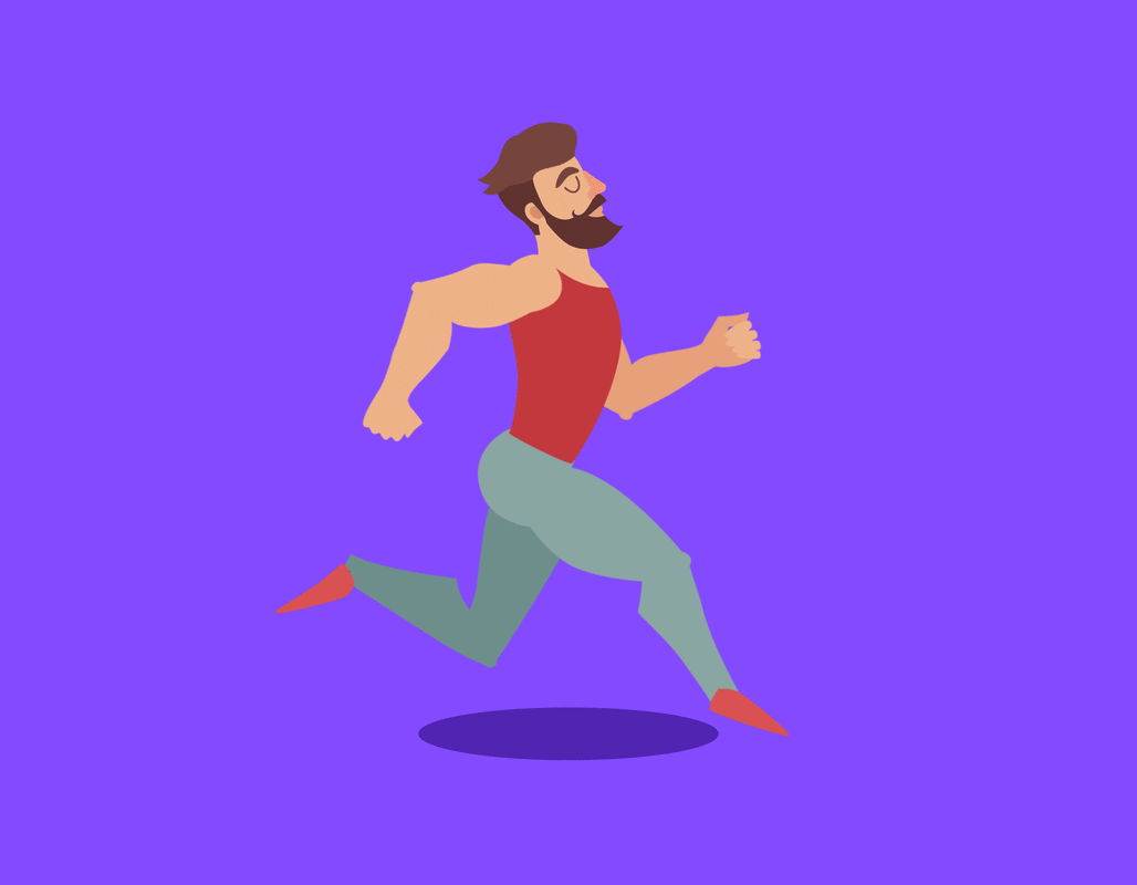 人物走跑练习|ui|动效设计|逃离地球去流浪_原创作品-站酷zcool