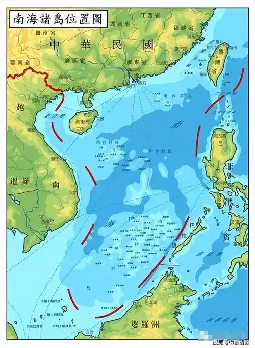 台湾省地图更新,南海9段线已成为了历史!_主权_中国_海域