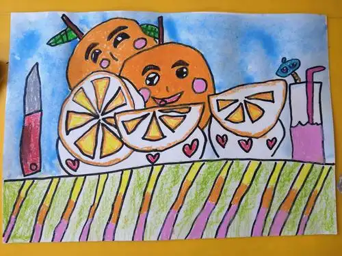 创意小班——《橙子》