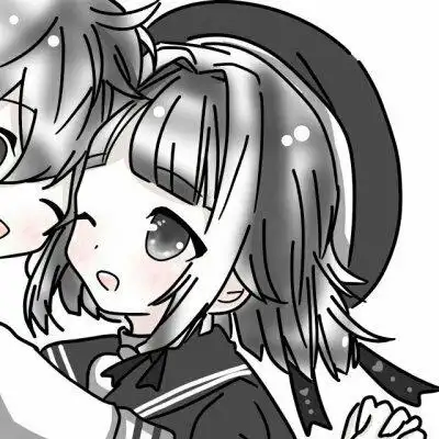 可爱二次元萌情侣头像