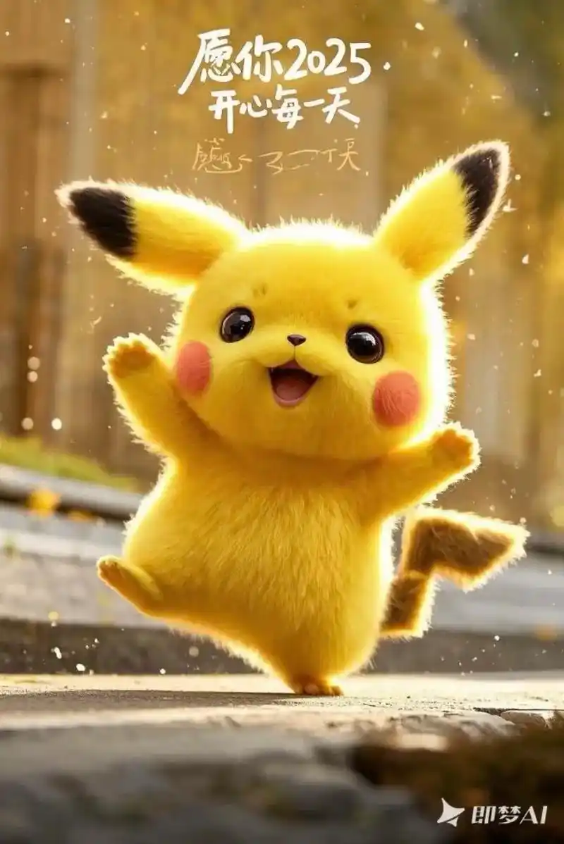 皮卡丘 好可爱