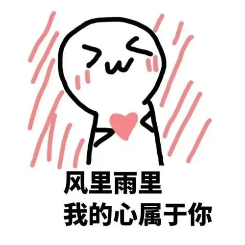 风里雨里我的心属于你