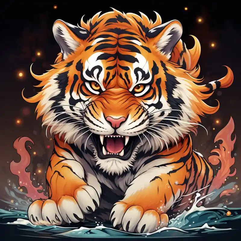 属虎的宝贝们在哪里呀!91微信头像大放送,总有一款你会喜欢.