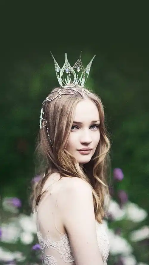皇冠,皇冠,气质美女,高冷,手机壁纸女王的皇冠