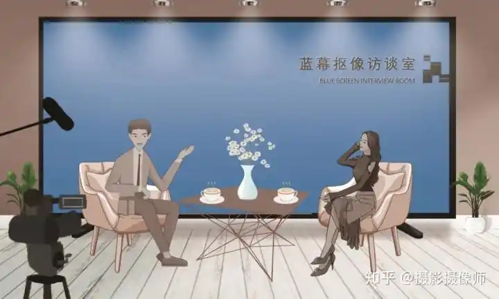 绿幕拍摄录制视频蓝幕拍摄录制访谈节目拍摄录制虚拟演播室拍摄录制