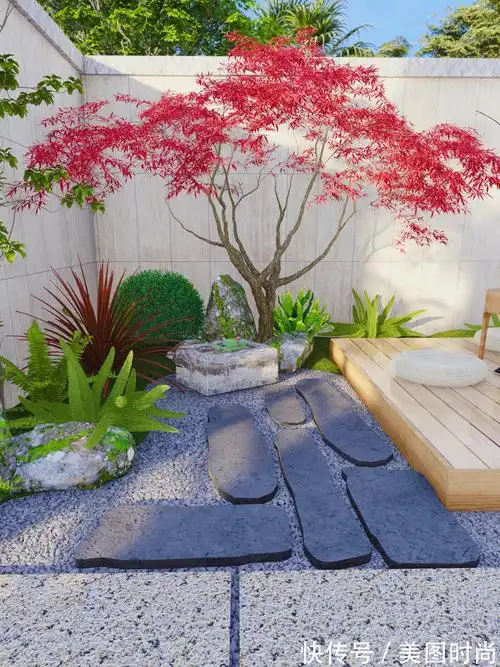 这种精致的治愈系现代风小花园,太好看啦