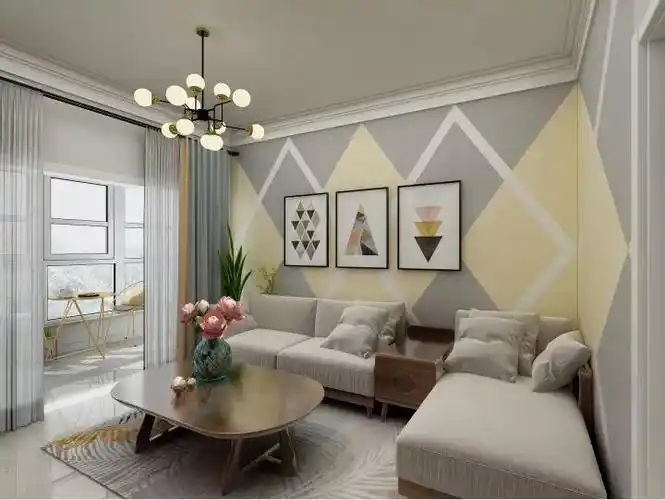 龙光玖珑湖89平装修案例效果图