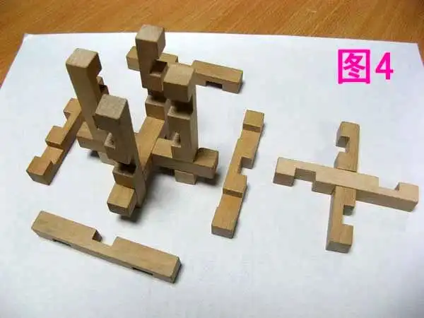 圣匠鲁班:12根鲁班锁图解