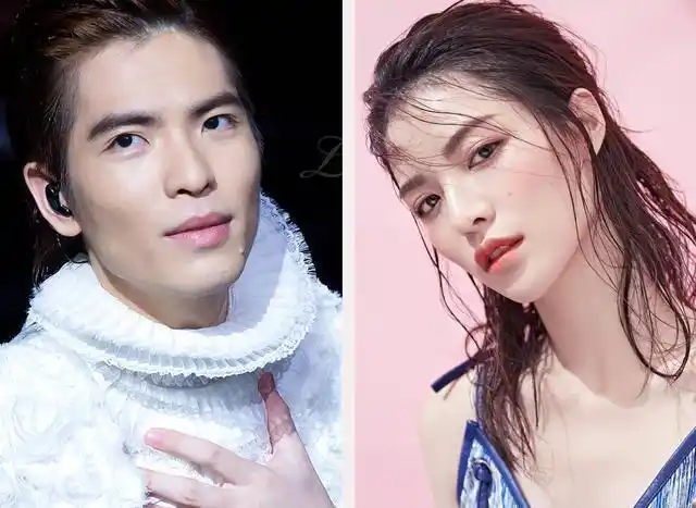 钟楚曦,片中并列女主,一亮相被调侃成化了妆戴了假发的萧敬腾.