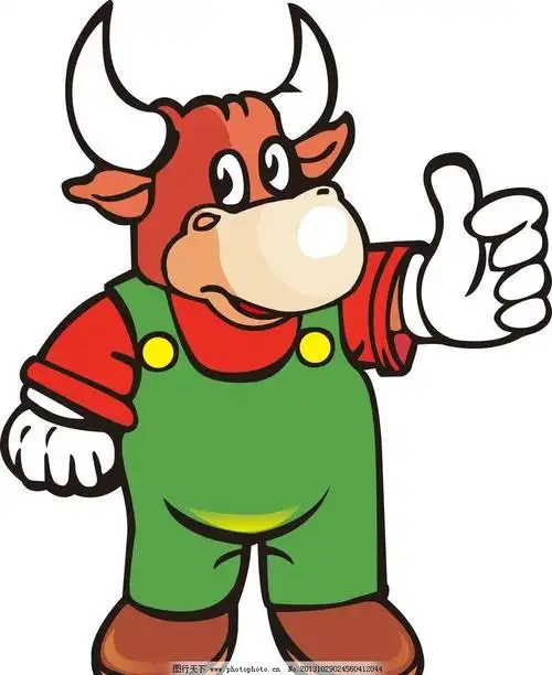 公牛的简笔画 公牛的简笔画超简单