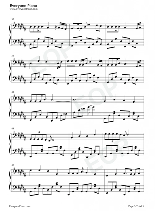 和光同尘钢琴谱你看那盛放的花儿来自期盼的种子大江大河2主题曲周深