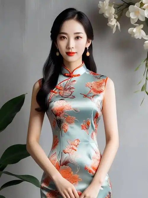 原创旗袍轻语古韵流转的东方之美