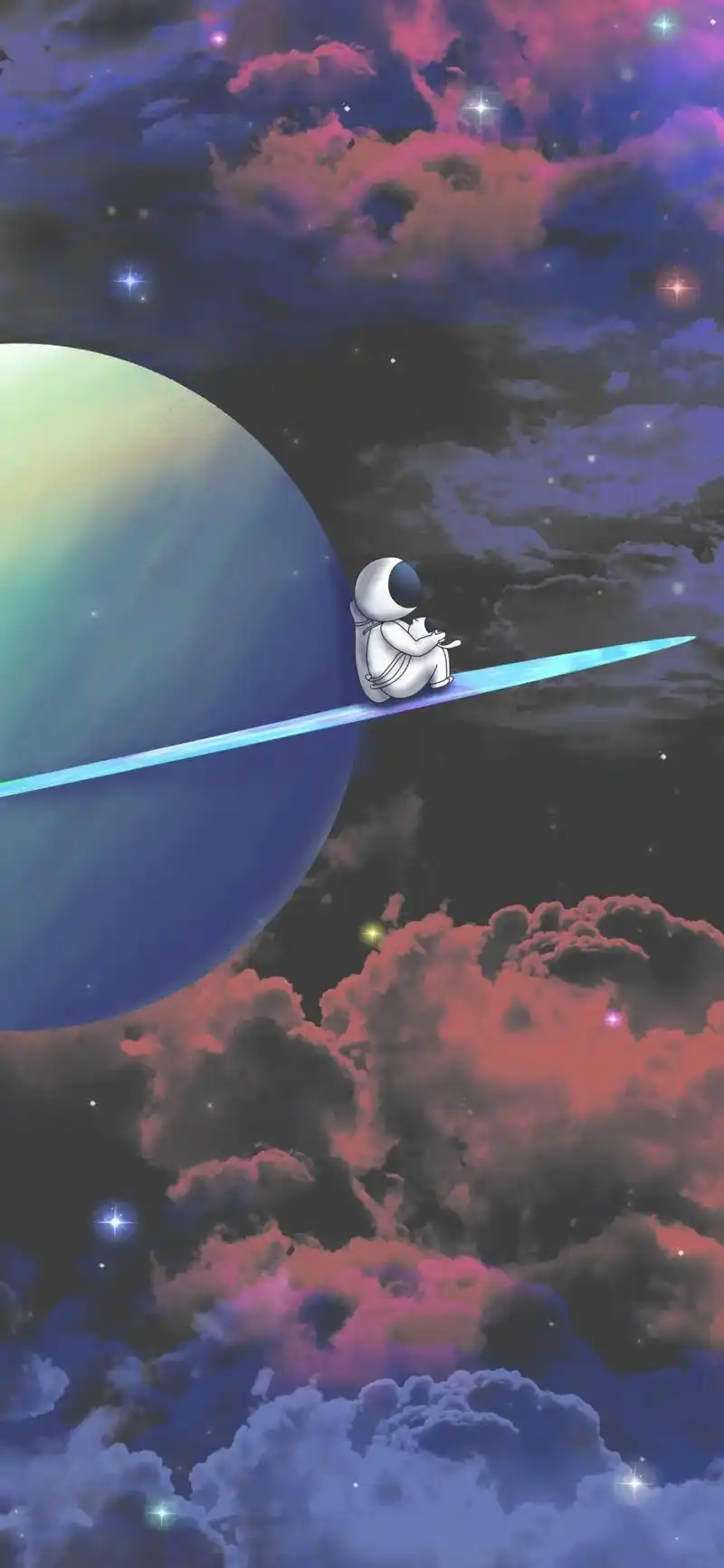 太空人壁纸 #手机壁纸 #浪漫宇航员 #太空 - 抖音