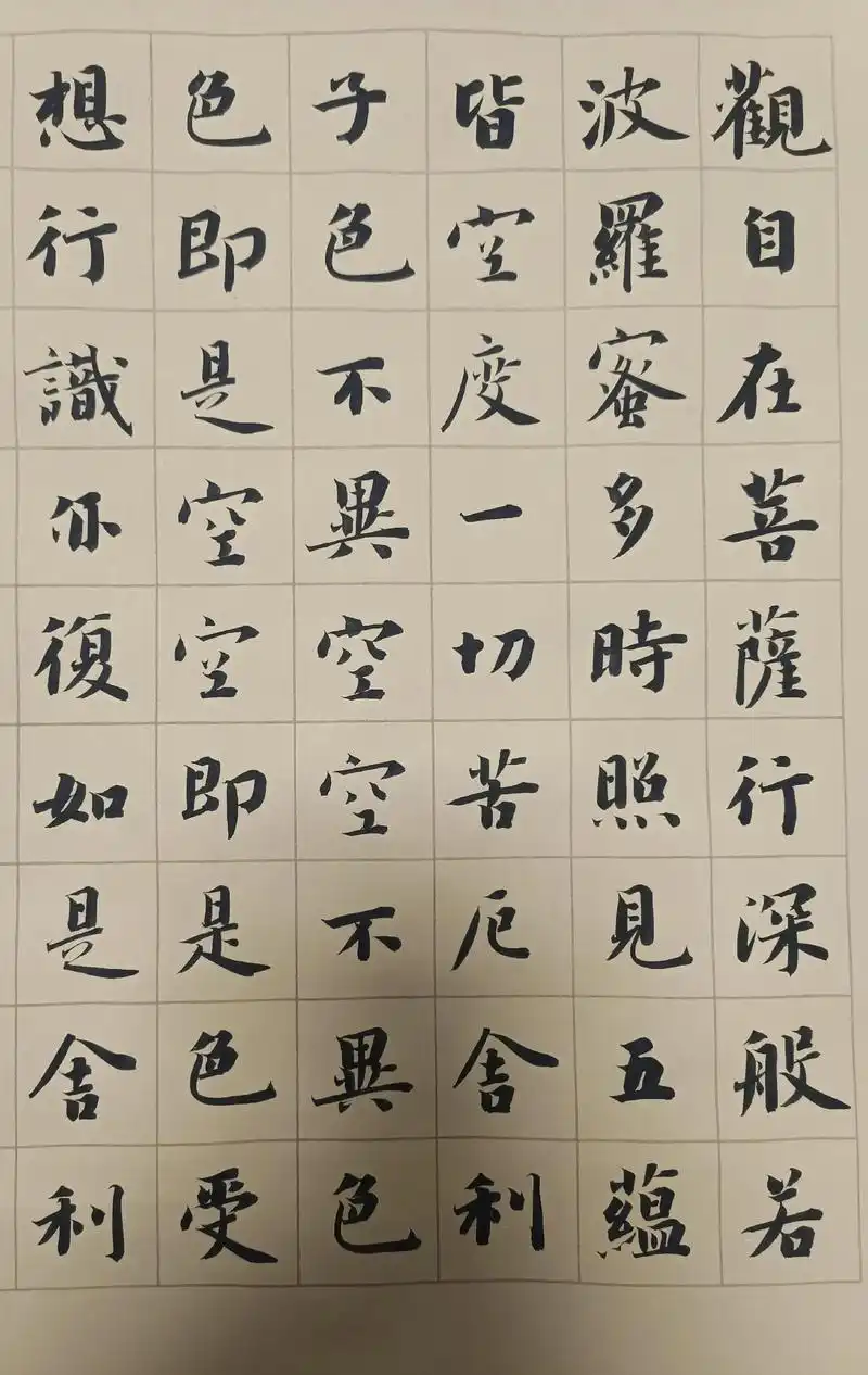 粉丝定制的作品.#书法 #汉字 #楷书#智永千字文#传统文化 - 抖音