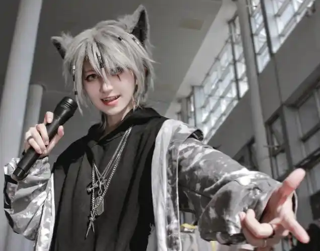 拉普兰德音律联觉小姐姐又帅又可爱,人也好好出镜:琥珀摄影:本人#cos