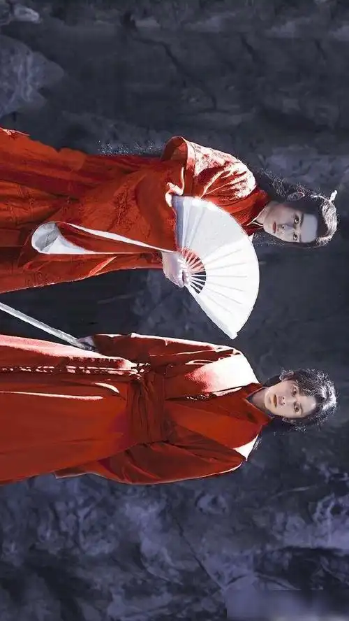 《山河令》温客行红衣美图欣赏,疯子谷主太上头了!邪魅又霸气!