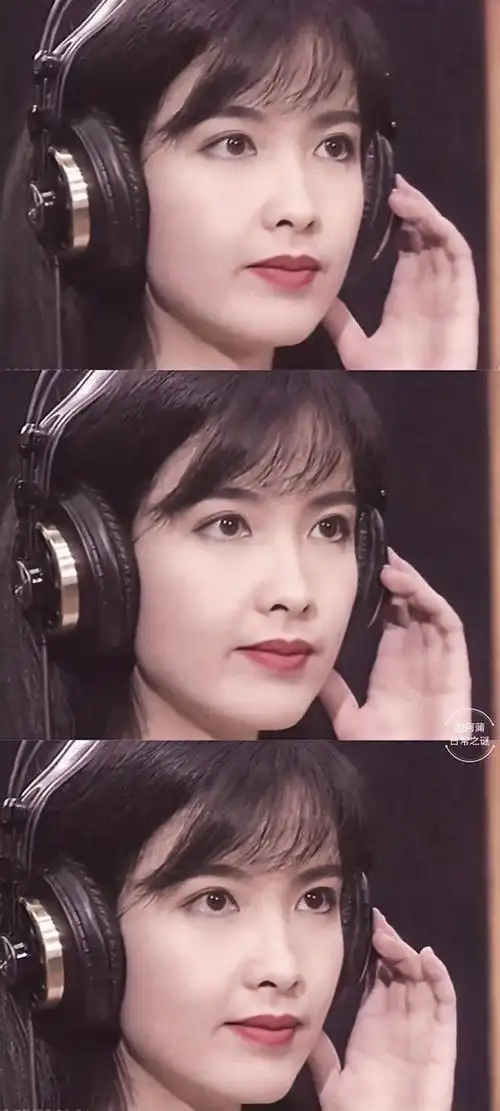 周慧敏有着一种天然的美丽,她是一代"玉女"的代名词!