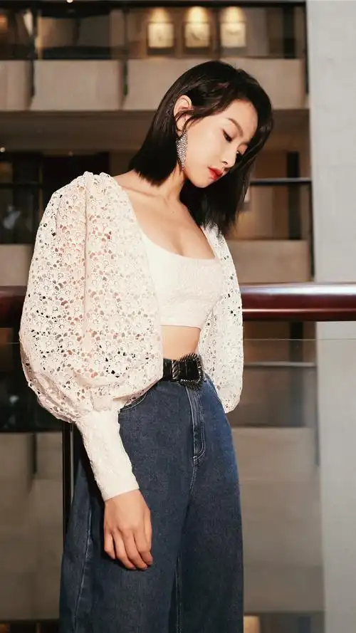 宋茜灵动仙气写真手机壁纸