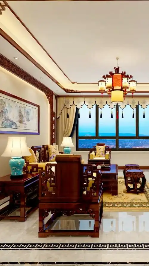 北漂多年买的中式豪宅,中西合璧低调中的奢华!