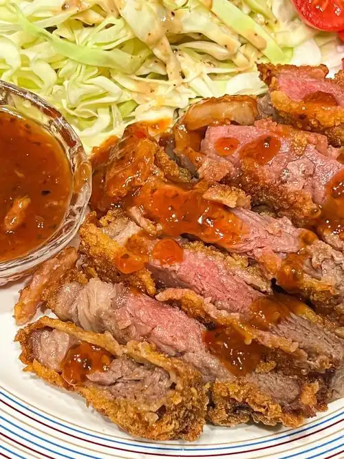 好吃疯的炸牛排我在家也做出来啦