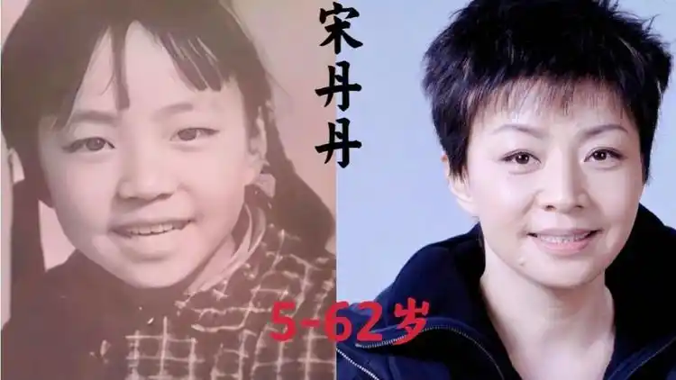 【宋丹丹】5到62岁的变化,年轻时柳叶弯眉樱桃口,可不是吹的!