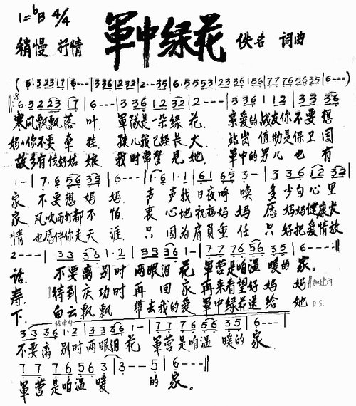 军中绿花 提示:按f11切换浏览器全屏模式.