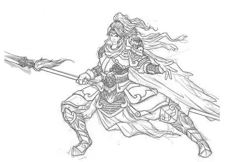 将军简笔画将军简笔画卡通