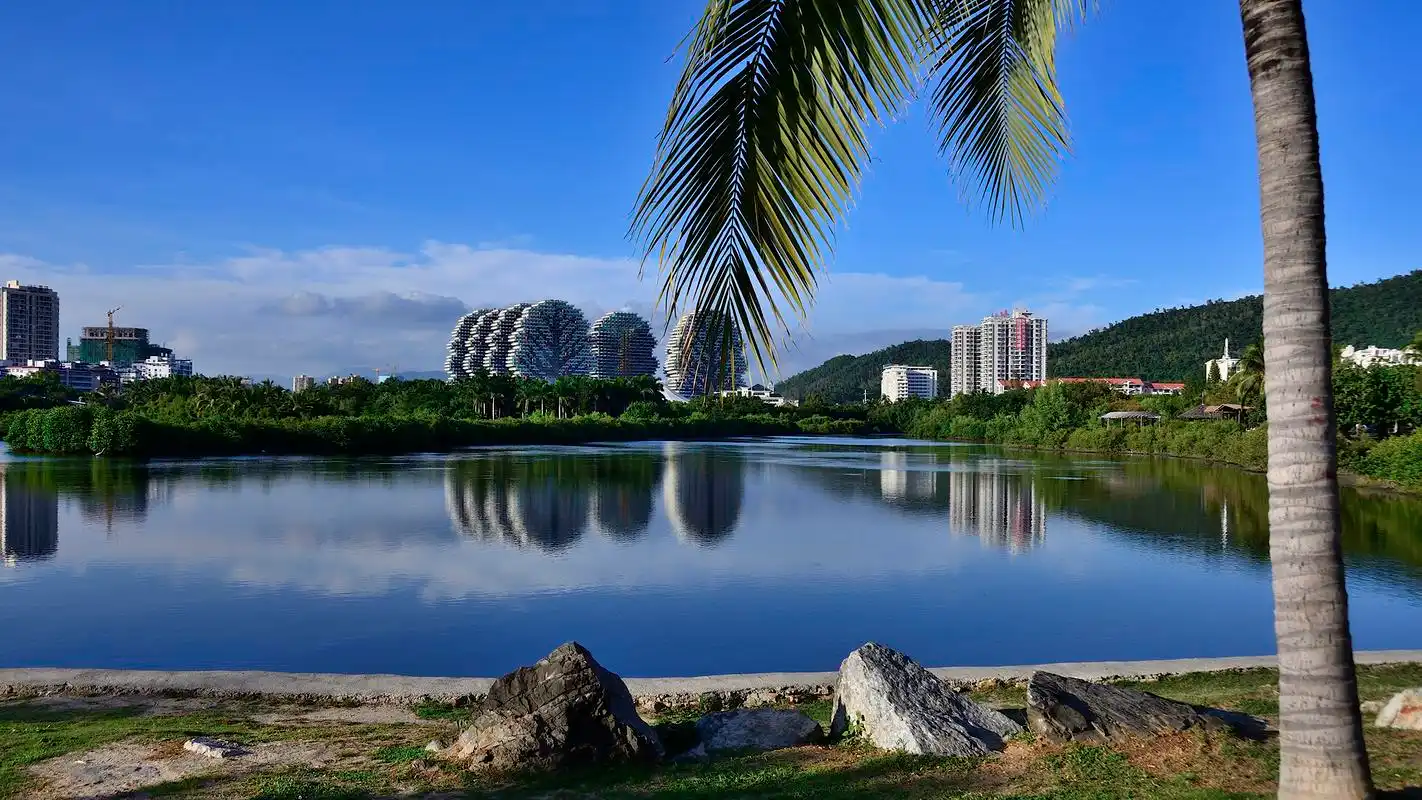 三亚城市风景摄影高清宽屏桌面壁纸